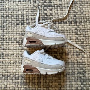 Nike | Infant Toddler Air Max 90 LTE | Size 4c | White, cream, copper